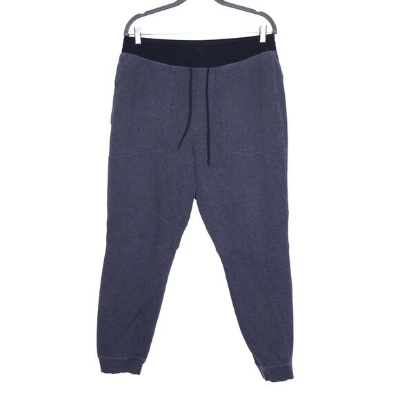 LULULEMON At Ease Jogger Heathered Black Textured Training Active Men's XL - Picture 1 of 12